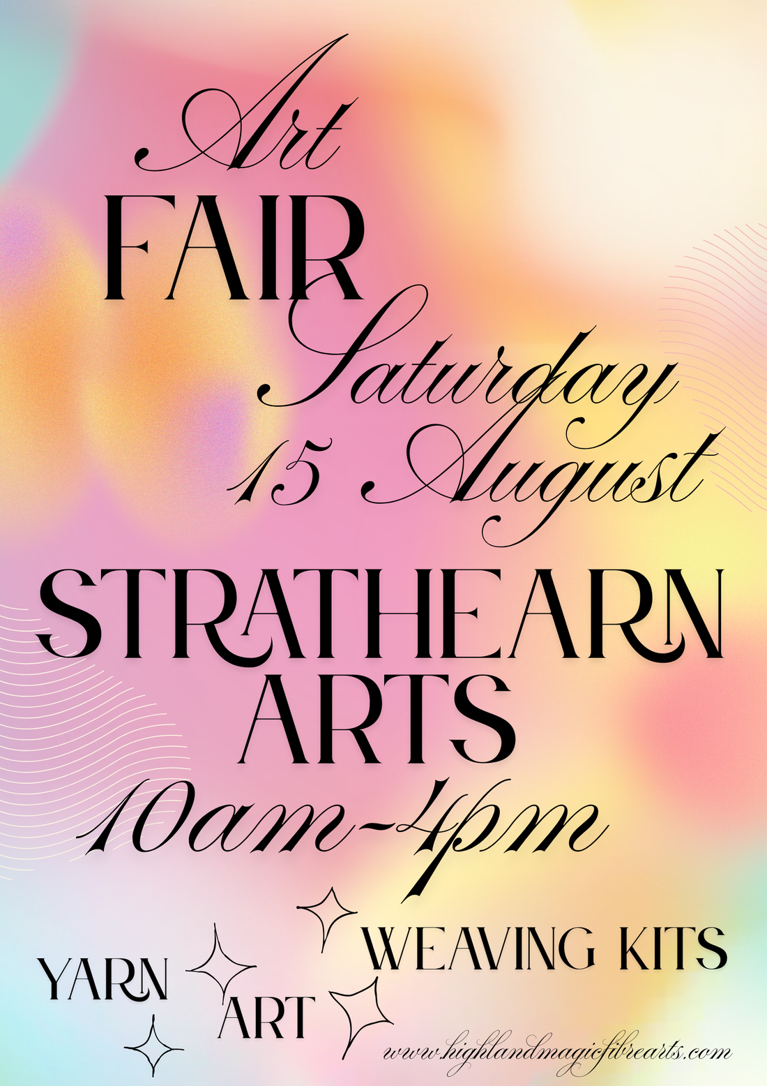 Highland Magic at Strathearn Arts: Crieff Arts Fair, 15 August