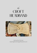 Croft Headband Digital Pattern