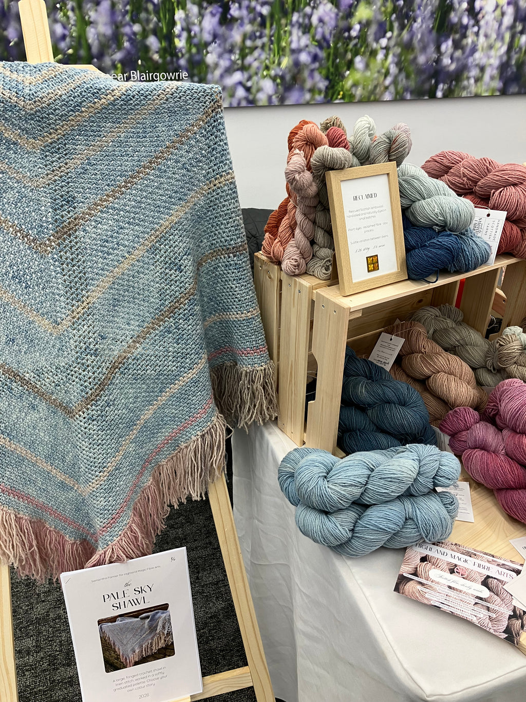 Pale Sky Shawl Digital Pattern