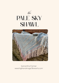 Pale Sky Shawl Digital Pattern