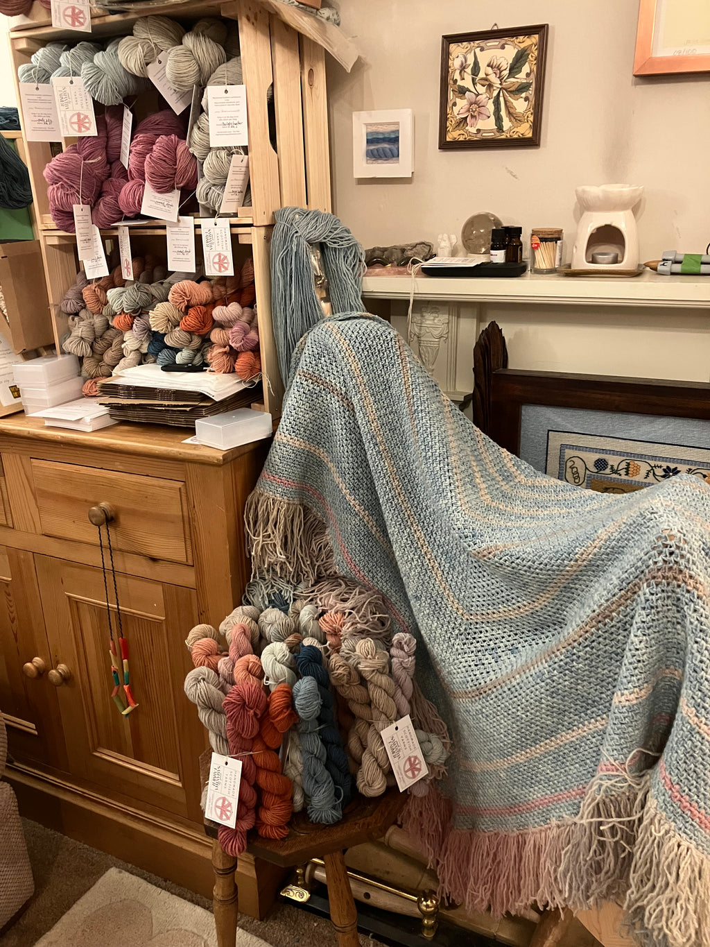 Pale Sky Shawl Digital Pattern