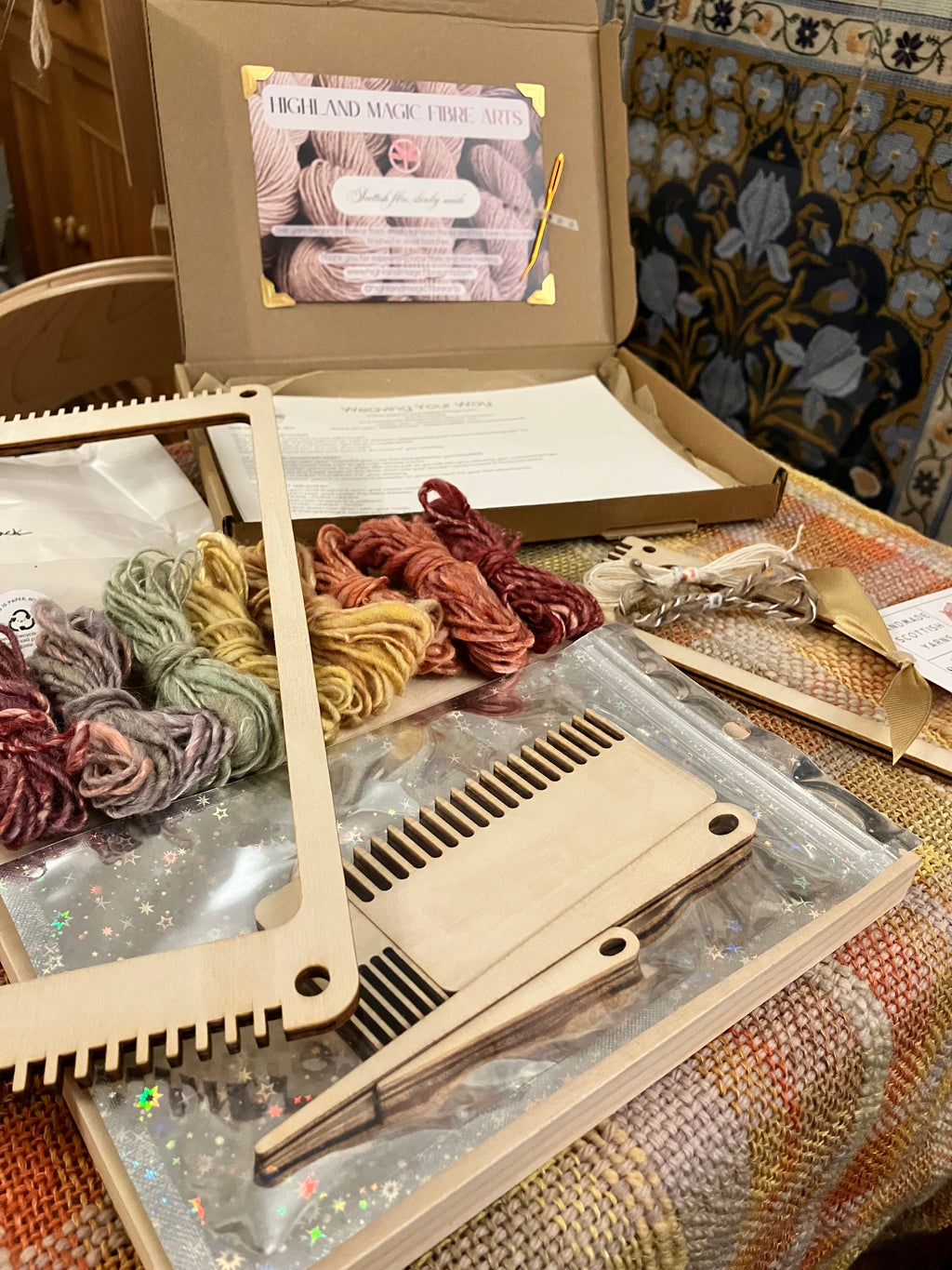 Pocket Loom Weaving Kit